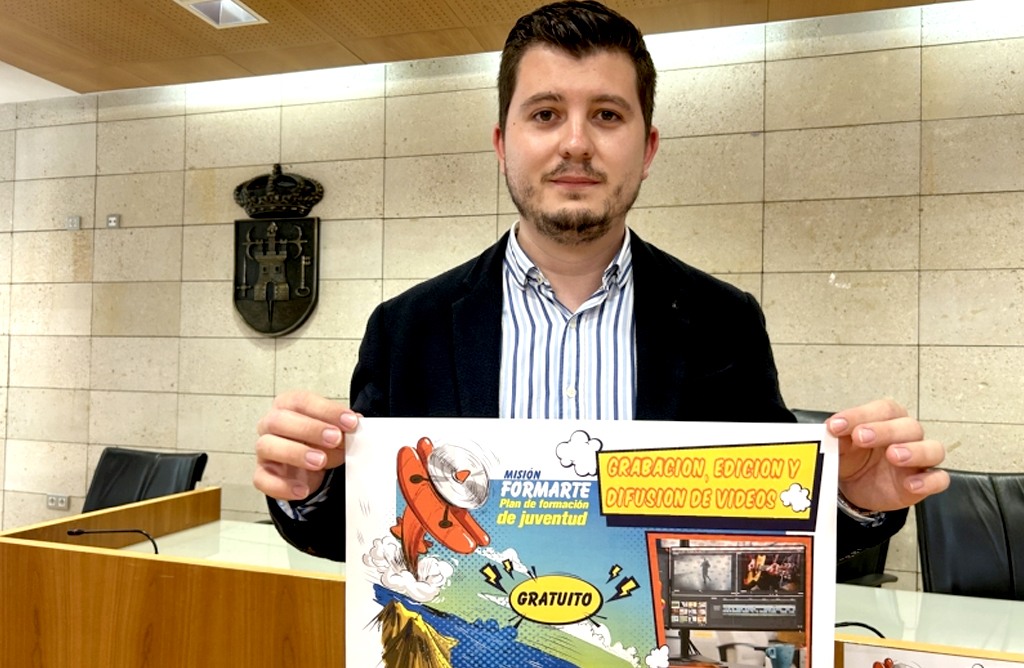 Los jóvenes a partir de 14 años pueden participar en el curso gratuito “Grabación, edición y difusión de vídeos”